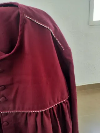 Blusón Fallera Morado Talla Única