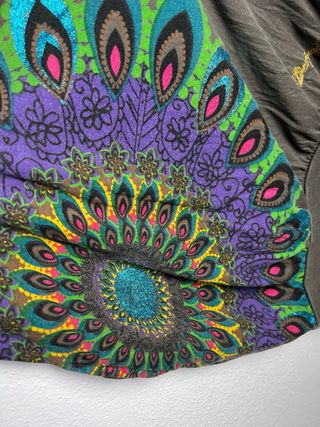 Desigual Abito Donna Taglia L Cotone Elasticizzato