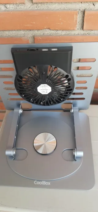 Coolbox Soporte Ventilador Portátil
