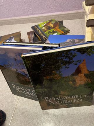 Libros de Paraisos d la naturaleza nuevos 10 tomos