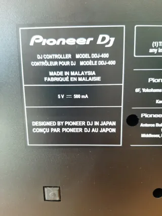Controladora DJ Pioneer DDJ-400 Rekordbox