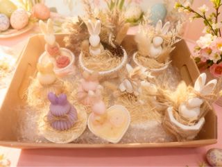 Composizione Pasquale con Coniglietto