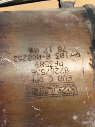 Filtro de Partículas para mercedes clase E 220