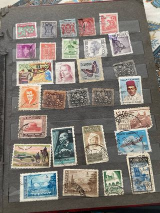 Colección infantil de sellos