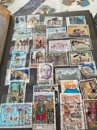 Colección infantil de sellos