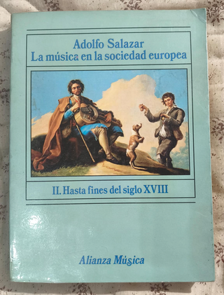 PACK 2 LIBROS: La música en la sociedad europea