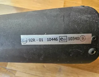 Silencioso Bajo Unit Garage Honda CL500