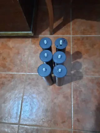 Patas de cama matrimonio negras