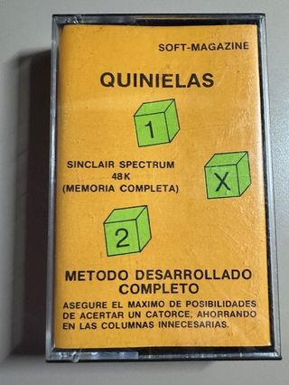 6 Cintas ZX Spectrum: Anttown, Borer Deep, Galax,