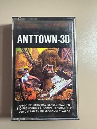 6 Cintas ZX Spectrum: Anttown, Borer Deep, Galax,