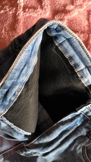 Pantalón vaquero flare push up