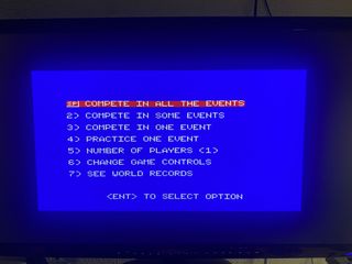 Winter Games ZX Spectrum Epyx Cassette