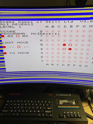 Reversi ZX Spectrum - Sinclair