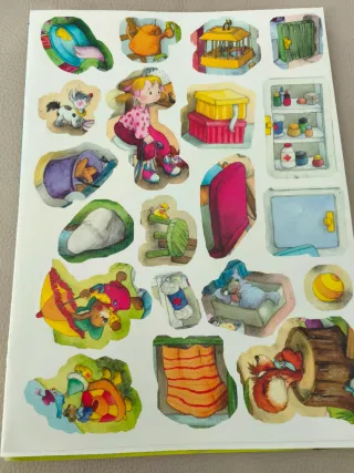 Libro de pegatinas El burrito Platero y sus amigos