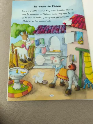 Libro de pegatinas El burrito Platero y sus amigos
