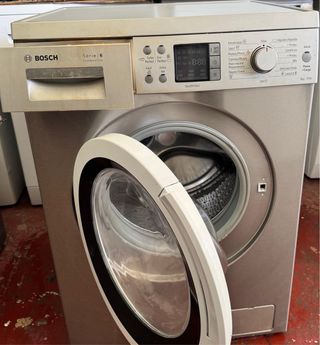 LAVADORA BOSCH DE 8 KILOS EN INOX VARIOPERFECT