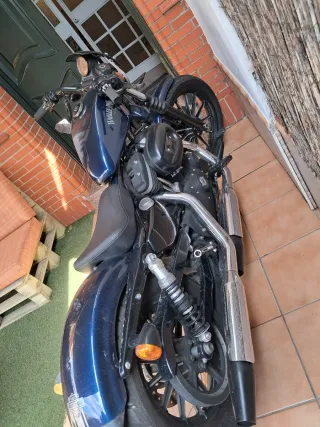 Harley-Davidson Sportster Azul/Negra