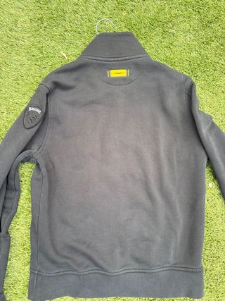 Sudadera Blauer Negra Cremallera