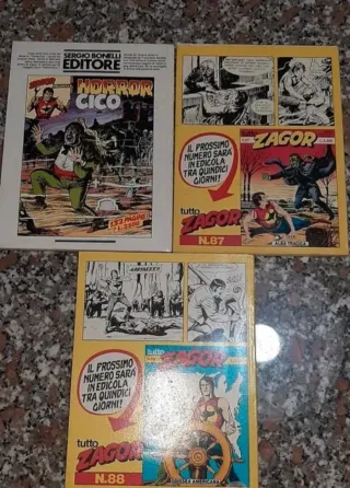 Fumetto Tutto Zagor n. 50 - 86 - 87