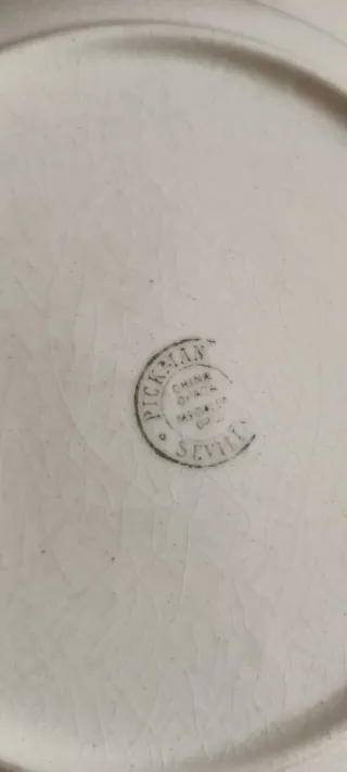 6 Platos Soperos La Cartuja Pickman