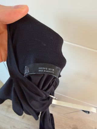 Top Asimétrico Zara Talla S
