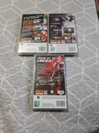 Lote 3 Juegos PSP: Tekken 6, Soul Calibur, Street