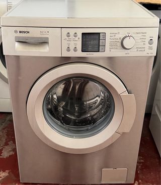 LAVADORA BOSCH DE 8 KILOS EN INOX