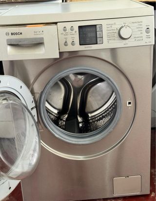 LAVADORA BOSCH DE 8 KILOS EN INOX