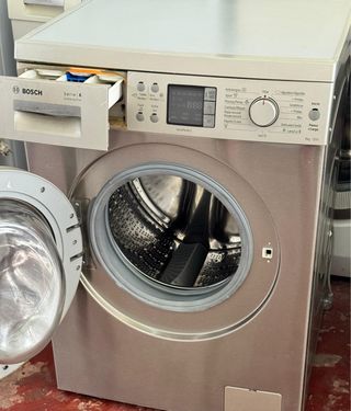 LAVADORA BOSCH DE 8 KILOS EN INOX