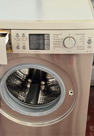 LAVADORA BOSCH DE 8 KILOS EN INOX