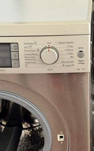 LAVADORA BOSCH DE 8 KILOS EN INOX