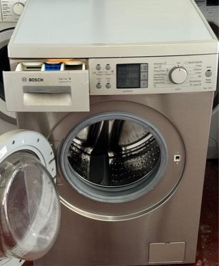 LAVADORA BOSCH DE 8 KILOS EN INOX