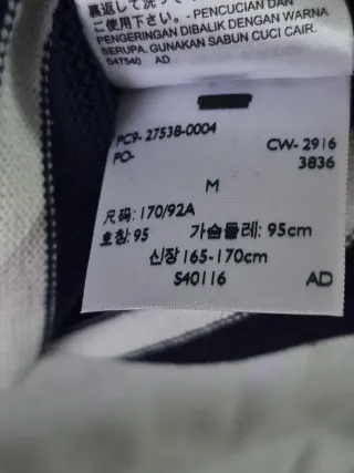 Jersey Levi's® Rayas Azul Marino y Blanco