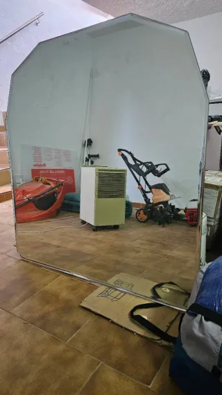 Espejo rectangular de cristal