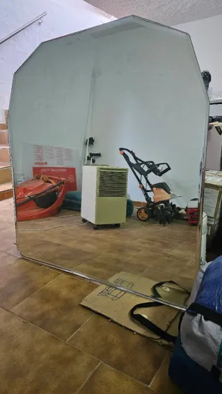 Espejo rectangular de cristal