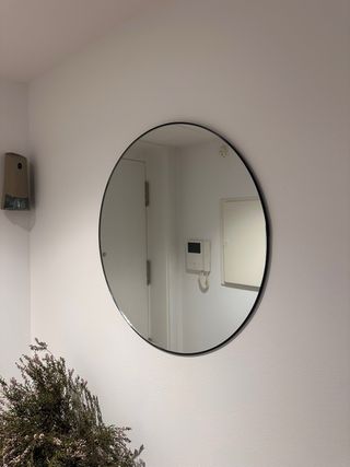 Pack mueble recibidor de metal negro
