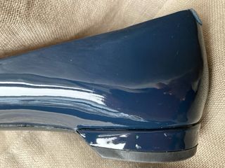 Scarpe vernice blu Rockport NUOVE