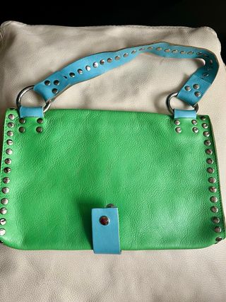 Borsa Dolce & Gabbana verde e blu