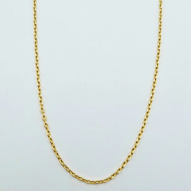 Cadena de Oro 18K, Bilbao Larga, 8,33gr, 78cm