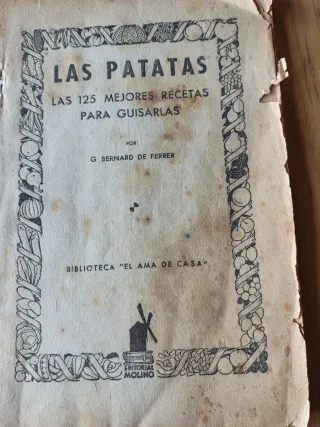 Librito de recetas El Ama de Casa