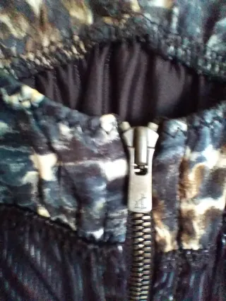 Vestido Custo Barcelona Seda Estampado Leopardo