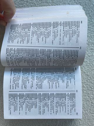 Vocabulari castellano valenciano