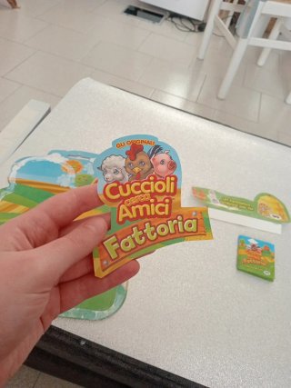 Cuccioli cerca amici fattoria parti di confezione