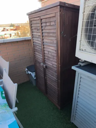 Armario exterior madera acacia