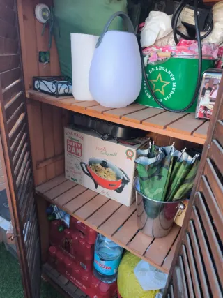 Armario exterior madera acacia