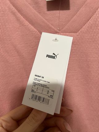 Canotta Puma rosa