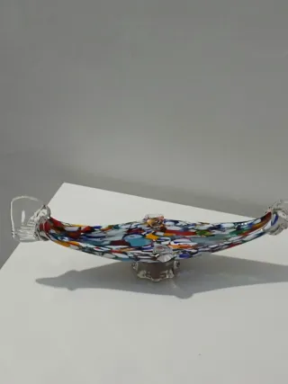 Posacenere in vetro stile Murano