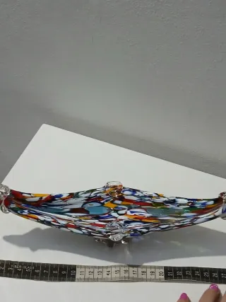 Posacenere in vetro stile Murano