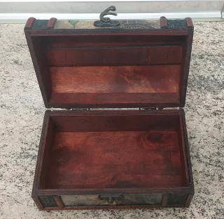 Baúl decorativo estilo vintage