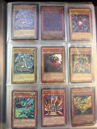 Lotto 325 Carte Yu-Gi-Oh! + Album ITA